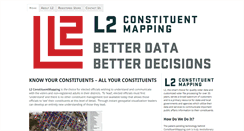 Desktop Screenshot of constituentmapping.com